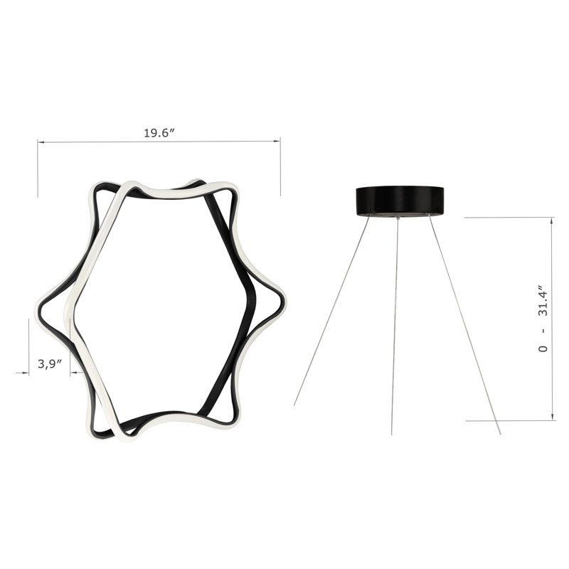 Nyklaus LED Chandelier