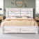 Oceant Farmhouse Bed Frame with 49.2" Barn Door Headboard
