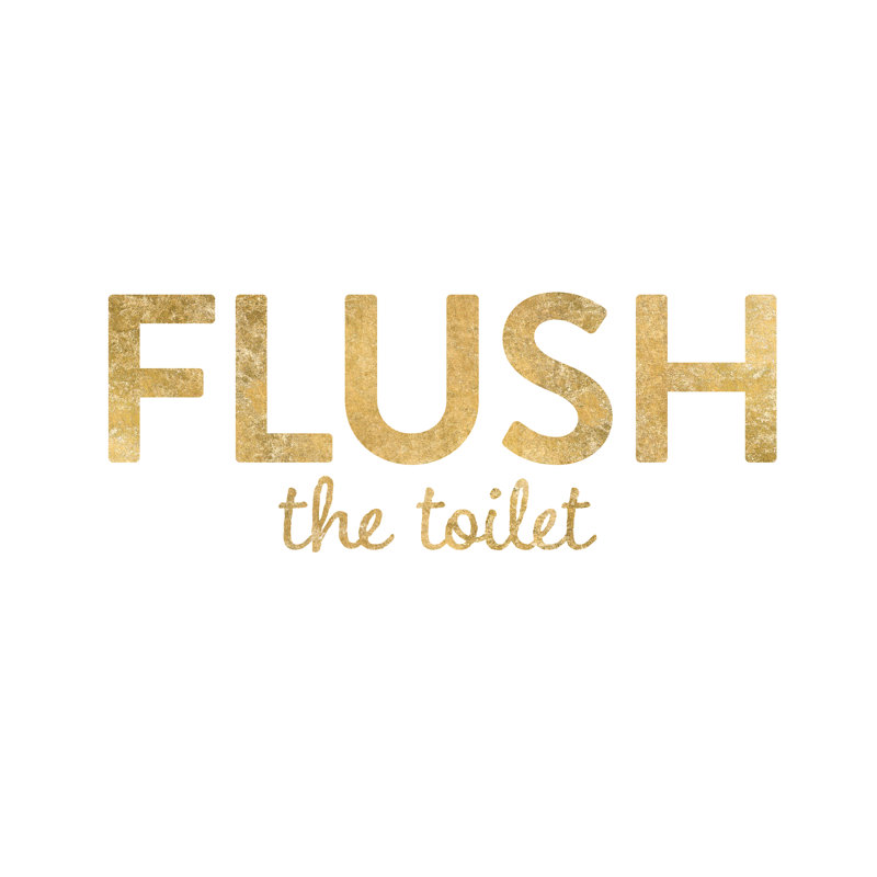 "Bathroom étiquette II crop" par Wild Apple portfolio, art textuel sur toile, H 8 po x l 12 po x P 1,25 po