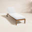 Venice Outdoor Teak Chaise Lounge-519627963
