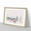 Florence Cathedral and Skyline in Italy - Picture Frame Painting Print-56853678-56853679