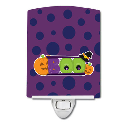 Éclairage de nuit en céramique boo Halloween