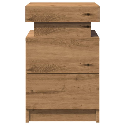 Daukarah 35cm W Manufactured Wood Bedside Table