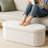Oval Storage Ottoman with Teddy Velvet Upholstery, Foldable Storage Bench for Bedroom and Entryway,43"-1292763185-1300366618