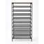 Rustic 36 Pair Shoe Rack Storage Shelves Entryway Furniture