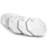 Handcrafted Natural White Marble Coaster 