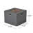 Caelan Square Concrete Propane Fire Pit Cover Only-32508384