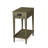 Solid Wood Top End Table and Built-In Outlets-491647141