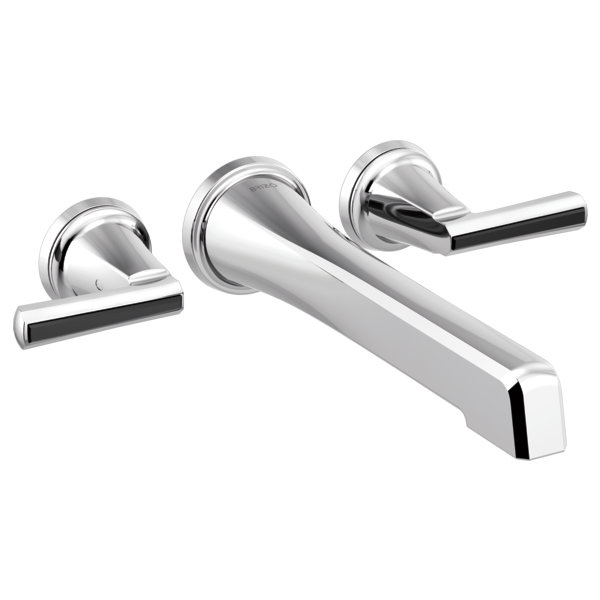 Levoir Two-Handle Wall Mount Tub Filler