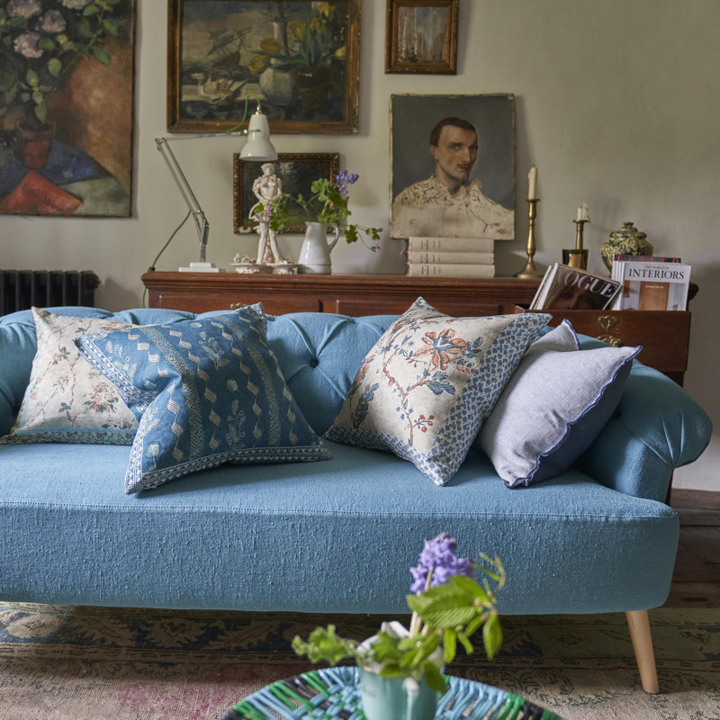 Pentimento Linen Decorative Pillow