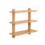 Tablettes murales en bois massif Francis-1852465357