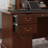 Raker 4 Piece Executive Desk Office Set-1706992081