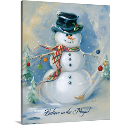 Sagefield " Snowman Magic " Graphic Art