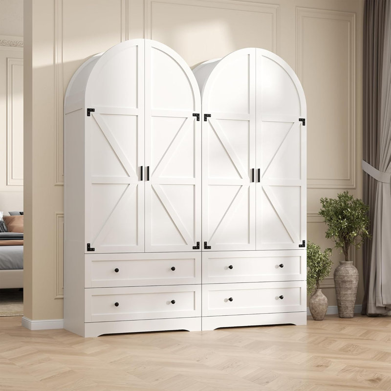 Armoire-penderie Armoire, Argent argent