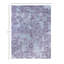 Tapis noué à la main de conception unique Ikat - bleu, 9 pi 1 po x 12 pi 1 po