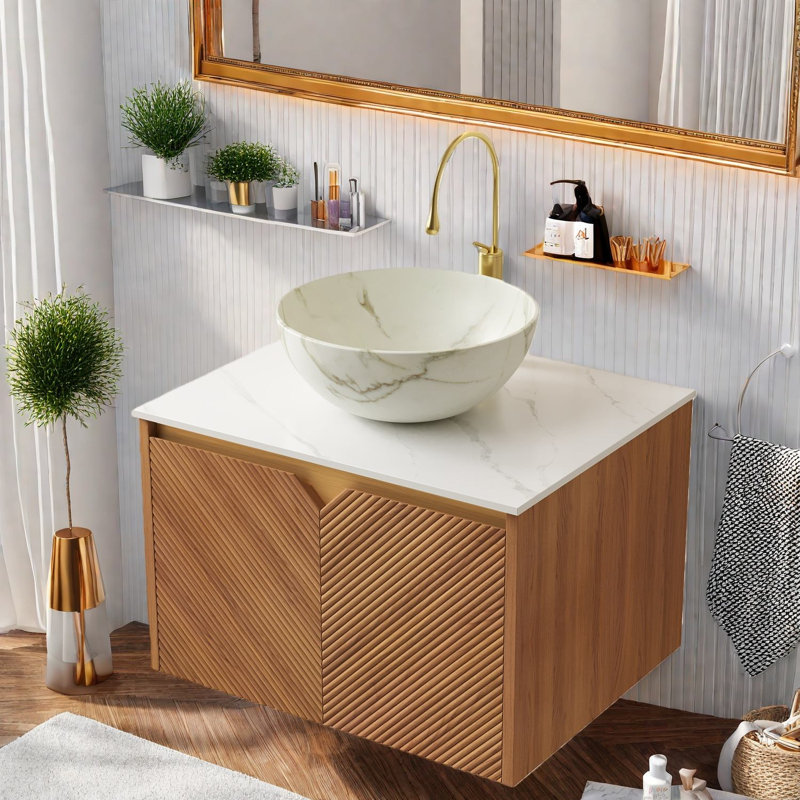 Meuble-lavabo flottant 24 po