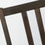 Chaises de salle à manger en bois manufacturé et en bois massif brun Libby, H 35,53 po x l 15,76 po x P 17,84 po
