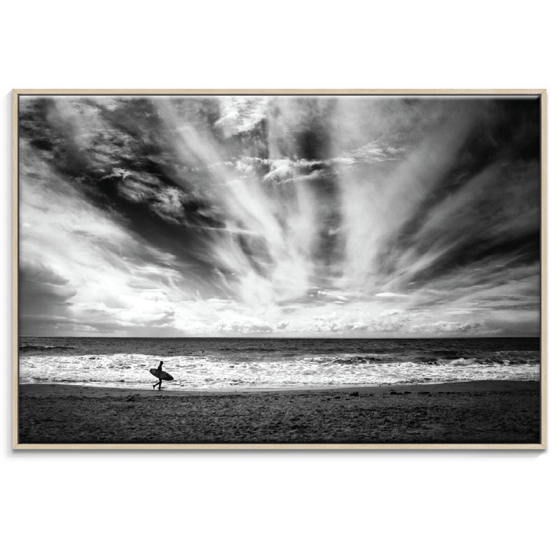 Print on Canvas, 51cm H x 76cm W, Timber Floater Frame