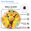 Horloge murale girafe 12 pi