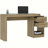 Expandable home office desk, pine-134049288