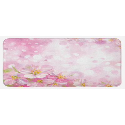 Rose Cottage / Country Synthetic Kitchen Mat