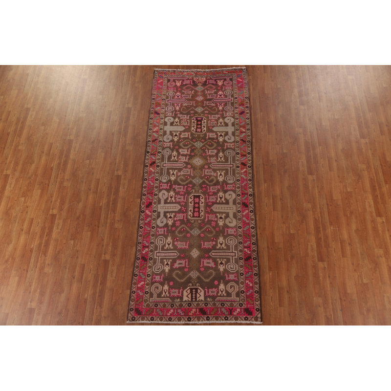 Tapis de couloir géométrique 4 x 11