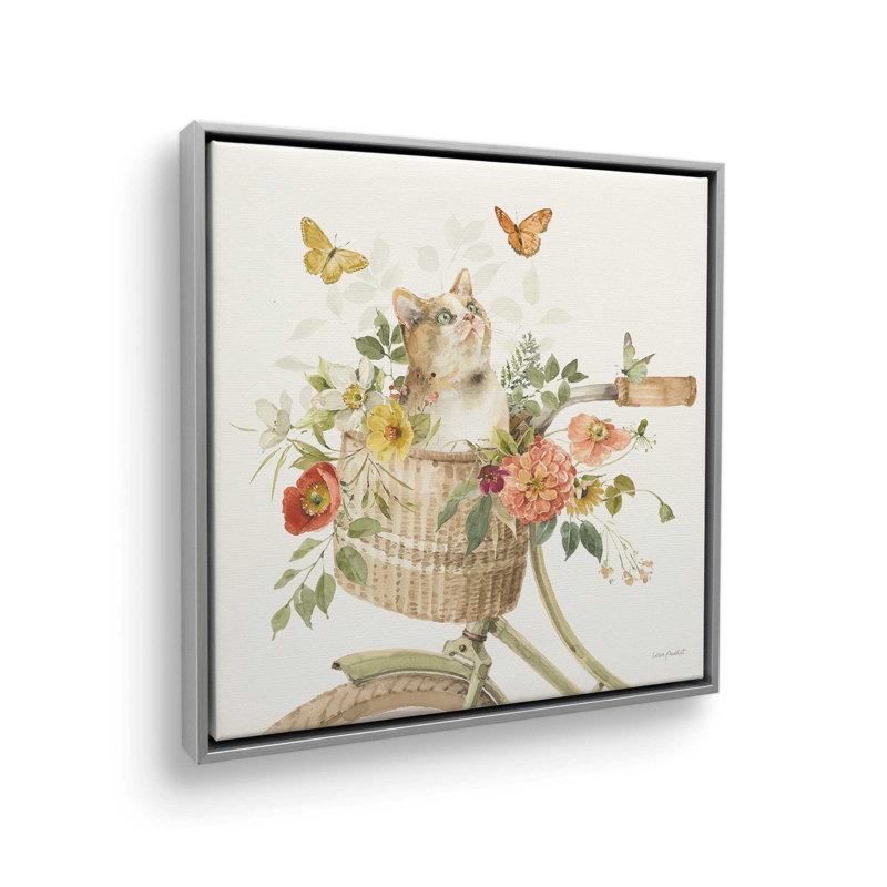 «Garrard I» par Lisa Audit, reproduction d'art sur toile, Argent argent, Impression encadrée sans passe-partout