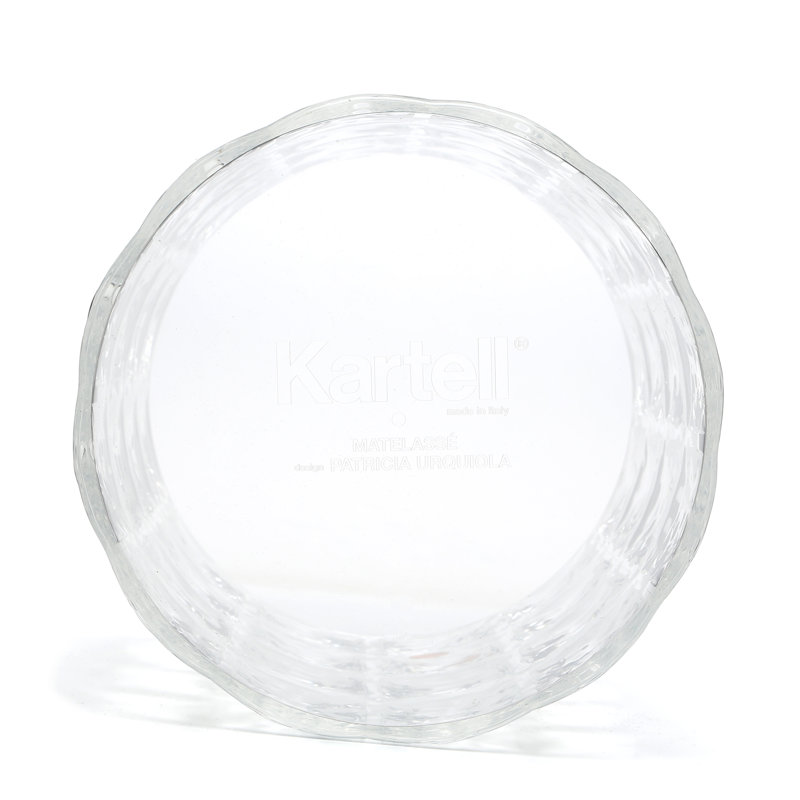 Matelassé Table Vase, Crystal
