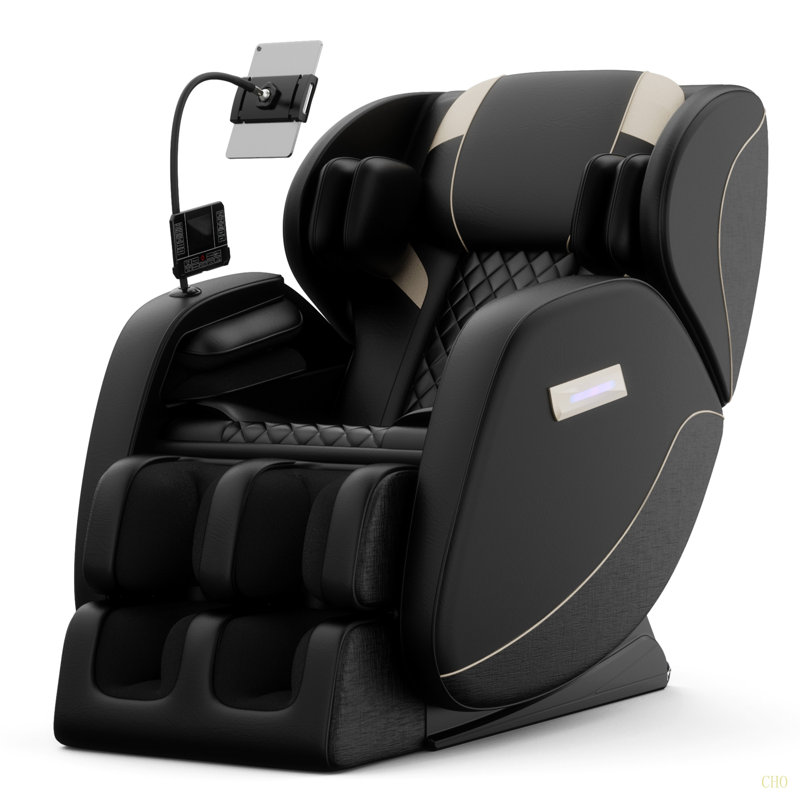 Fauteuil de massage inclinable sans gravité avec pression d'air corporelle complète