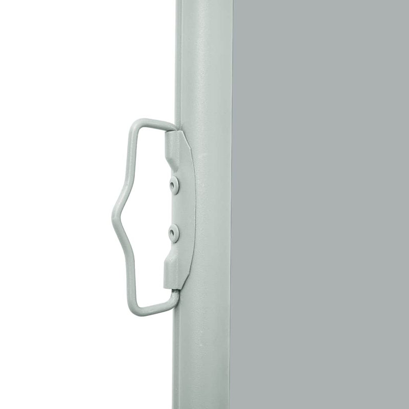 Dakota Fields 600cm W x 8cm D Fabric Cover Retractable Side Awning, 160cm H x 600cm W, Grey