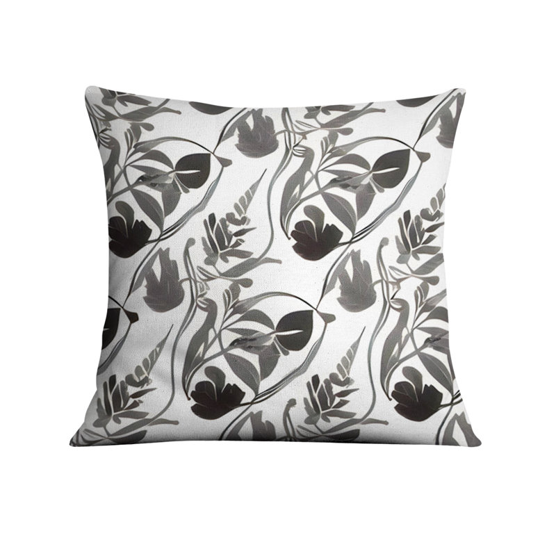 Coussin décoratif, Housse de coussin seulement - sans coussin, H 18 po x l 18 po