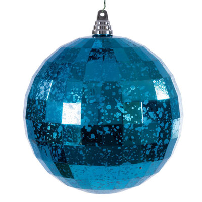 Vickerman 8" Mirror Mercury Ornament.