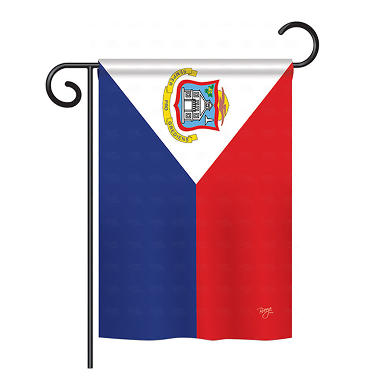 Double Sided Polyester House Flag, 18.5" H x 13" W