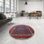 Tapis géométrique rouge / bleu / beige-456149632
