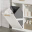 Wood Cabinet Laundry Hamper with Handles
