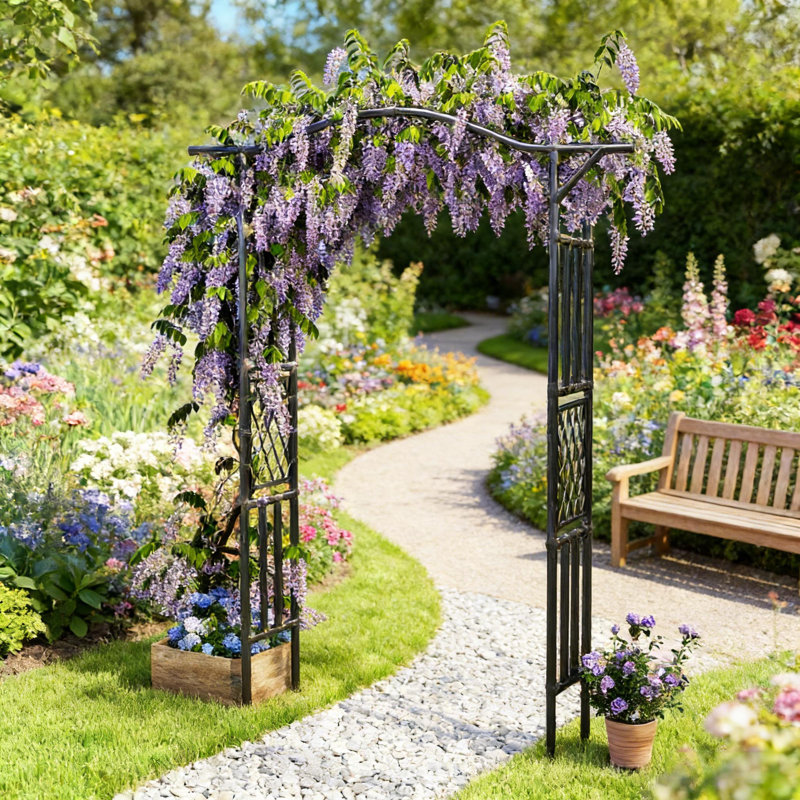 Treillis arqué extérieur, arche de jardin