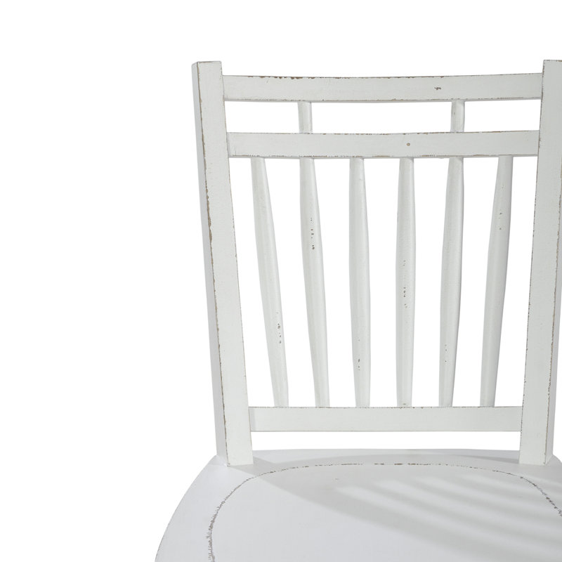 Colne Spindle Back Swivel Counter Height Chair, Counter Stool (25" Seat Height)