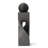 40.5"H Oversized Modern Geometric LED Fountain - Polyresin Pedestal with Pump & Pebbles (KD)