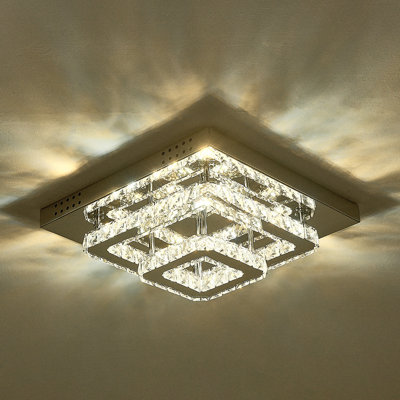 Milesburg Crystal LED Flush Mount