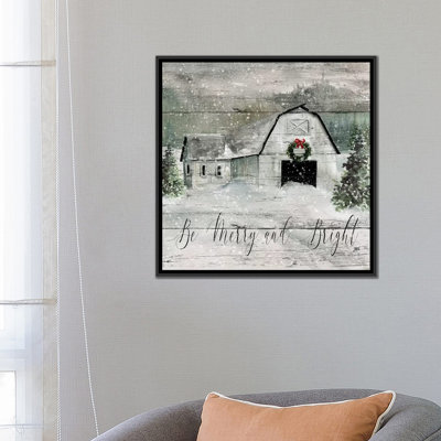 " Merry And Bright Barn " by Carol Robinson