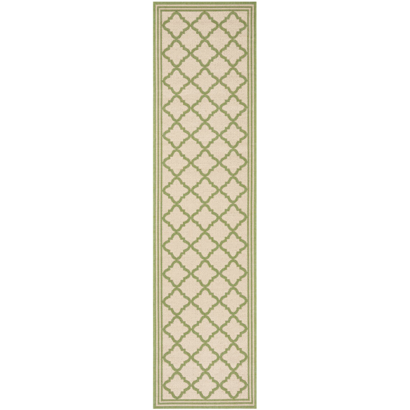 Ferrill 100 Performance Geometric Indoor/Outdoor Area Rug, Runner 2'2" x 8'