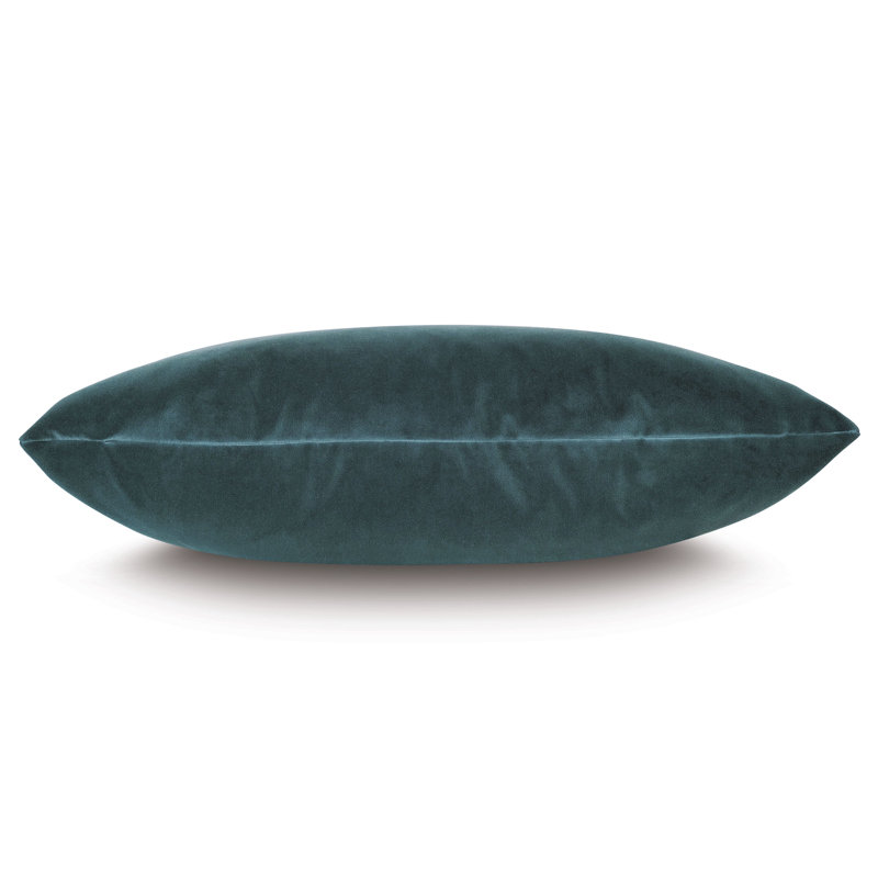 Uma Velvet Lumbar Pillow Cover & Insert, Pacific