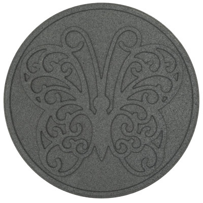 STEPPINGSTONE-BUTTERFLY Rubber Stepping Stone