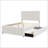 Full Size Upholstered Platform Bed With Twin Size Trundle Bed And 3 Drawers,Linen-770471392