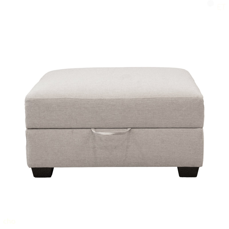 Repose-pieds avec rangement Scottsdale, Beige