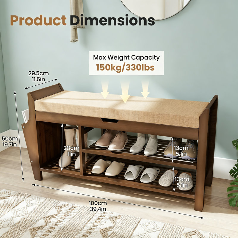 Shoe Storage Bench