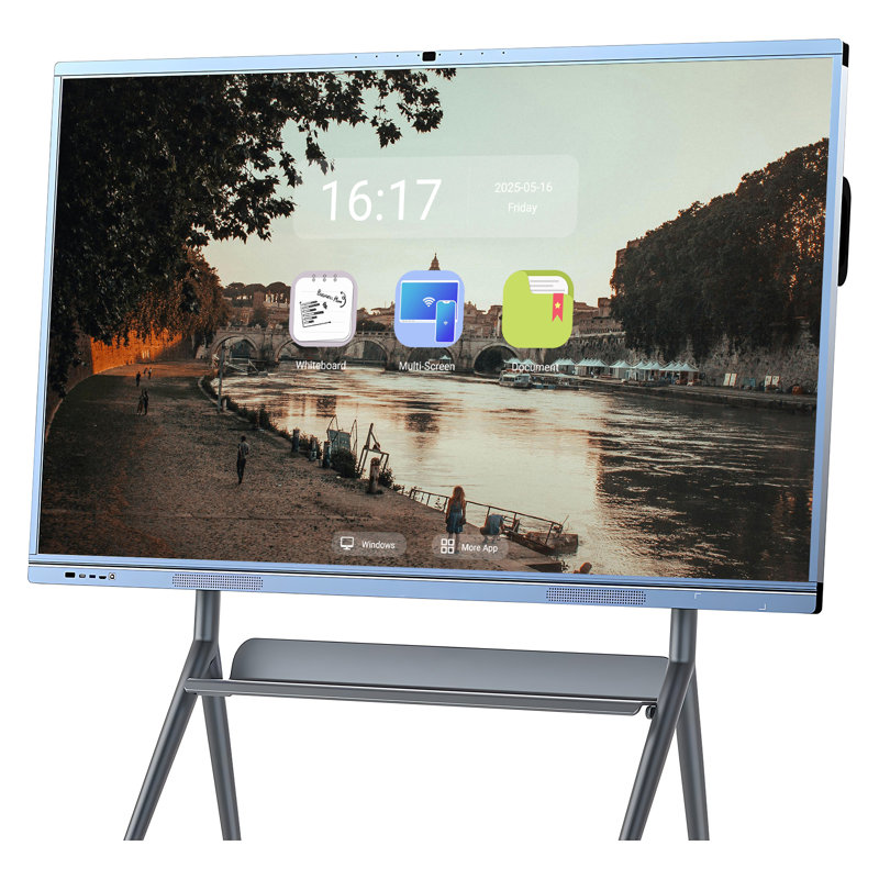 JYXCN Éducation Smart Board OK - Écran interactif avec outils pédagogiques, H 77,3 po x L 45,94 po x l 53,15 po
