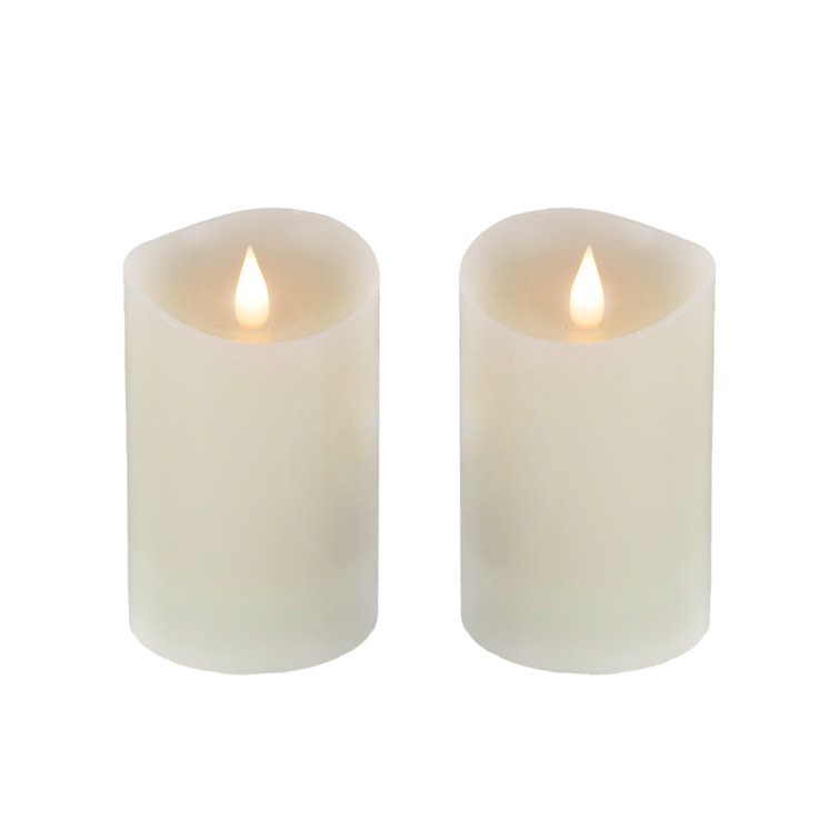 Better Homes & Gardens Flameless LED Motion Flame Pillar Candle