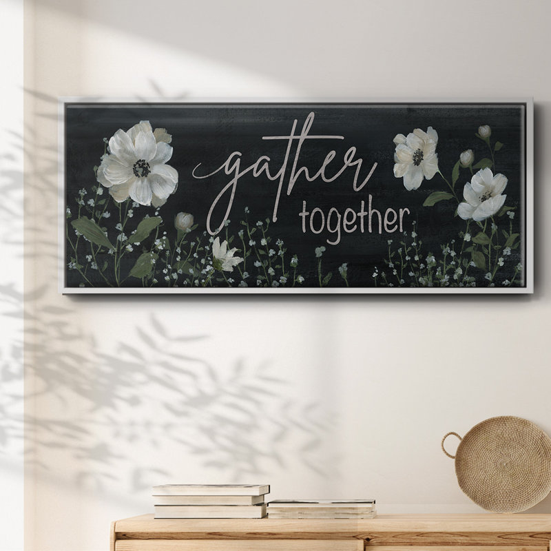 Gather Together- Framed Canvas