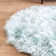 Diller Teal Faux Fur Machine Washable Shag Fluffy Area Rug